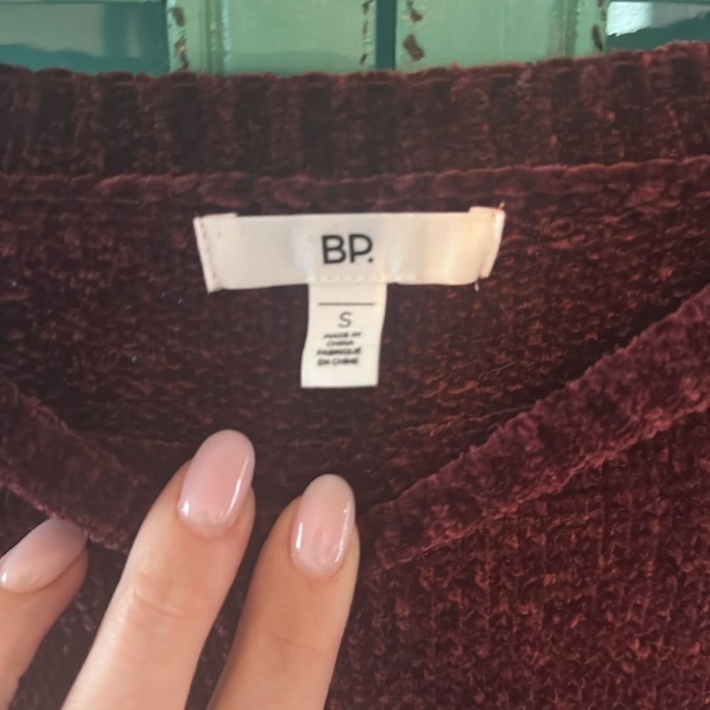 BP. Ruffle Chenille Sweater - Picture 2 of 5